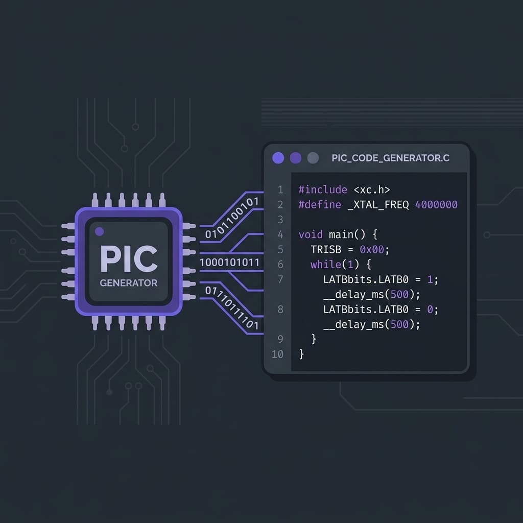 Pic code generator